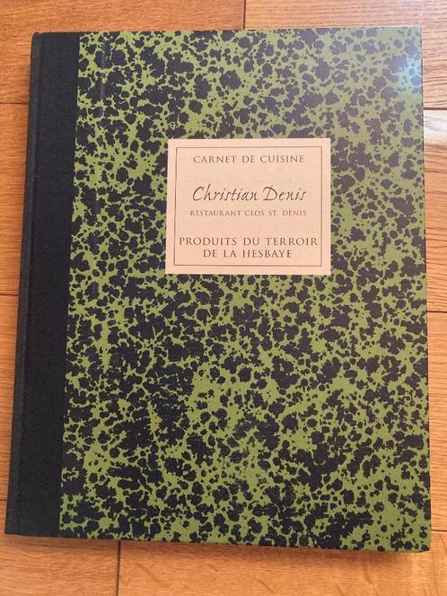 Carnet de cuisine : produits du terroir de la Hesbaye de Chr, Boeken, Kookboeken, Zo goed als nieuw, Ophalen of Verzenden
