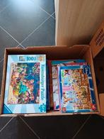 Bananendoos vol puzzels, Kinderen en Baby's, Ophalen, Gebruikt