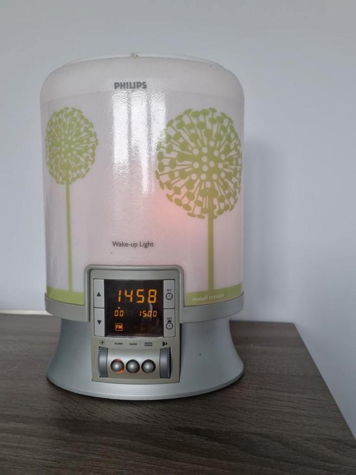 Philips Wake-up Light (model HF3461), Elektronische apparatuur, Wekkers, Gebruikt, Ophalen of Verzenden