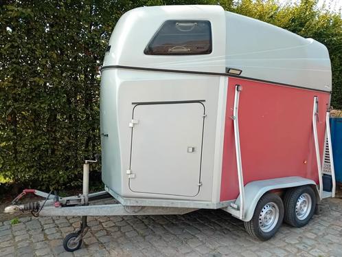 Paardentrailer, Dieren en Toebehoren, Paarden en Pony's | Trailers en Aanhangwagens, Zo goed als nieuw, Ophalen