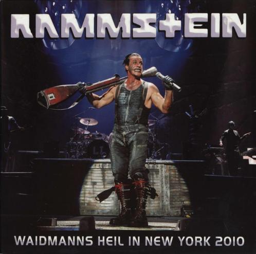 RAMMSTEIN-Waidmanns Heil In N ew York 2010 2LP Color Vinyl, CD & DVD, Vinyles | Hardrock & Metal, Neuf, dans son emballage, Envoi