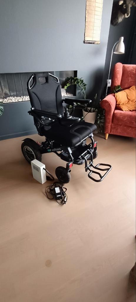Opvouwbaar elektrische rolstoel met extra batterij, Diversen, Rolstoelen, Elektrische rolstoel, Ophalen