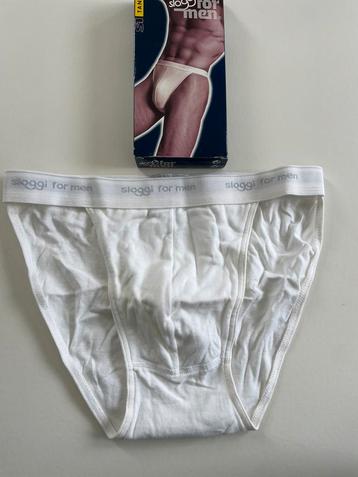 Sloggi pour homme Tanga New, Envoi, Blanc, Sloggi, Slip