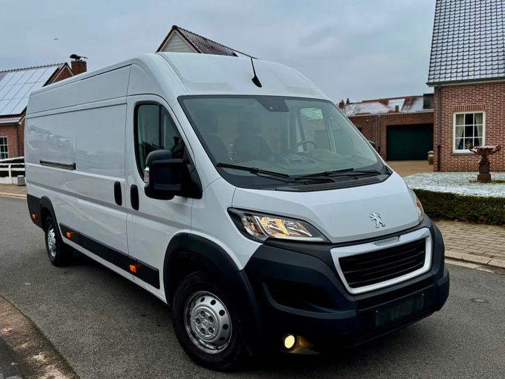 Peugeot boxer L4H2 2.2 diesel / 165 PK/ Blanco gekeurd, Autos, Camionnettes & Utilitaires, Particulier, Caméra de recul, Airbags