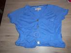 blauwe bolero maat 140, C&A, Meisje, Trui of Vest, Ophalen of Verzenden