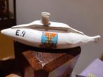 Sous-marin E9 Axminster England - porcelaine Grafton China, Collections, Objets militaires | Général, Enlèvement ou Envoi