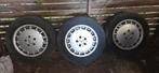 Mercedes W124 Alumunium Gullideckel velgen 15", Ophalen, Gebruikt, 15 inch, Velg(en)
