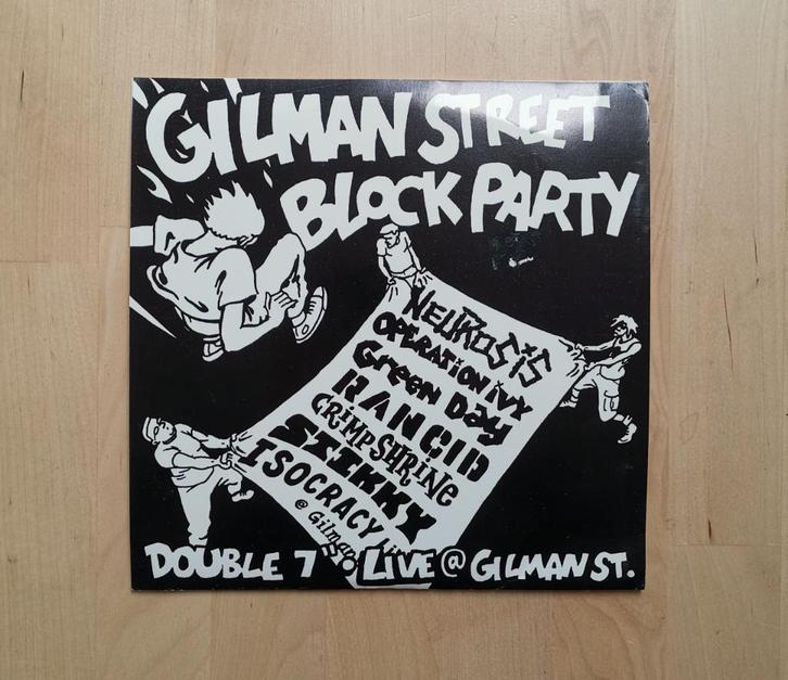 Gilman Street Block Party (Operation Ivy, Green Day, Rancid), Cd's en Dvd's, Vinyl | Rock, Gebruikt, Alternative, Overige formaten