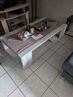 Hoeksalon+ salontafel gratis beschikbaar vanaf 04 /10/2025 t, Huis en Inrichting, Zetels | Zetels, Ophalen, Gebruikt