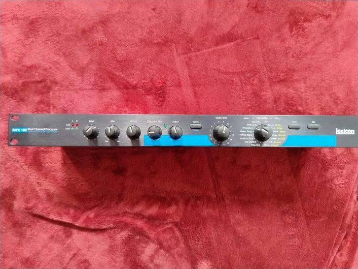Effectprocessor Lexicon MPX100, Musique & Instruments, Effets, Comme neuf, Chorus, Delay ou Écho, Reverb, Volume, Multi-effet