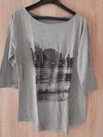 T shirt, Kleding | Dames, T-shirts, Maat 42/44 (L), Ophalen of Verzenden, S.Oliver, Grijs