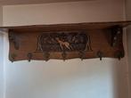 Porte-manteau en bois de 1 m de long, Enlèvement, Utilisé, Bois, Portemanteau mural