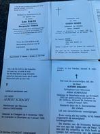 4 prentje Moerbeke-Waas, Verzamelen, Bidprentjes en Rouwkaarten, Verzenden, Bidprentje