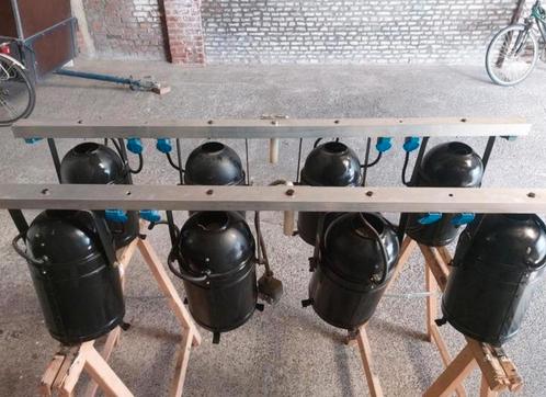 Par 64, 8 stuks, Muziek en Instrumenten, Licht en Laser, Zo goed als nieuw, Licht, Ophalen