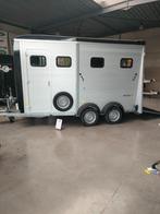 Humaur Notos x-tra up met begaanbare zadelruimte unieke kans, Dieren en Toebehoren, Ophalen, Zo goed als nieuw, Aluminium, 2-paards trailer