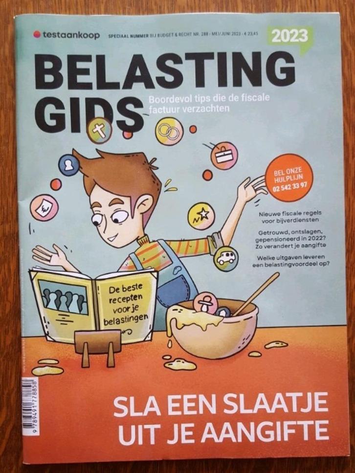 belastinggids van testaankoop om zelf uw belastingen, Boeken, Overige Boeken, Nieuw, Ophalen of Verzenden