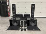Dynacord system: 2x TS-400 + 2x PSE215 + 2x TA-TS400 tilt, Ophalen of Verzenden, Gebruikt, 120 watt of meer