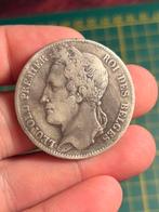 Zilveren munt - Leopold I 1847!, Zilver, Ophalen of Verzenden, Losse munt, Zilver