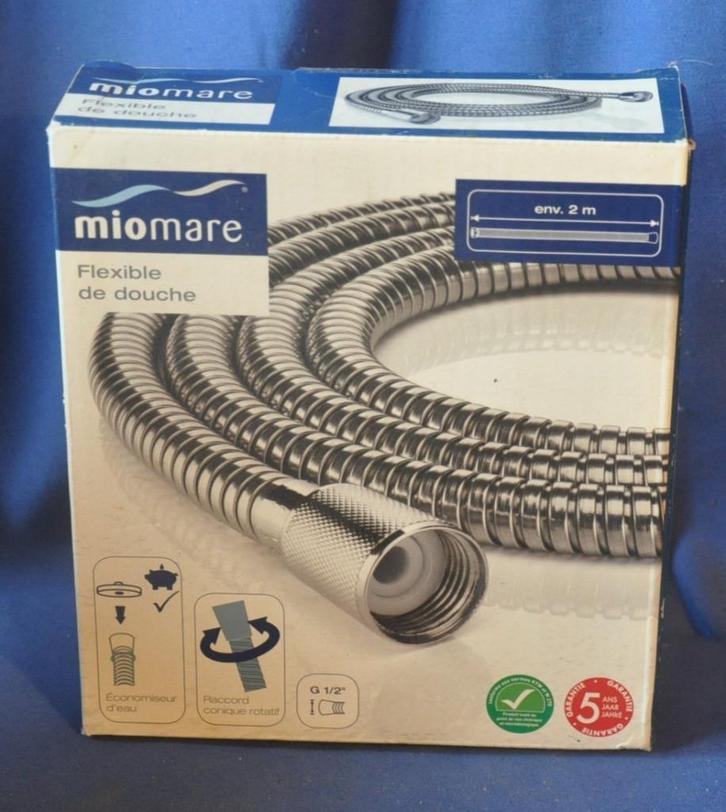 flexible de douche biomare 2 metres neuf, Maison & Meubles, Salle de bain | Linge de bain & Accessoires, Neuf, Autres types, Enlèvement ou Envoi