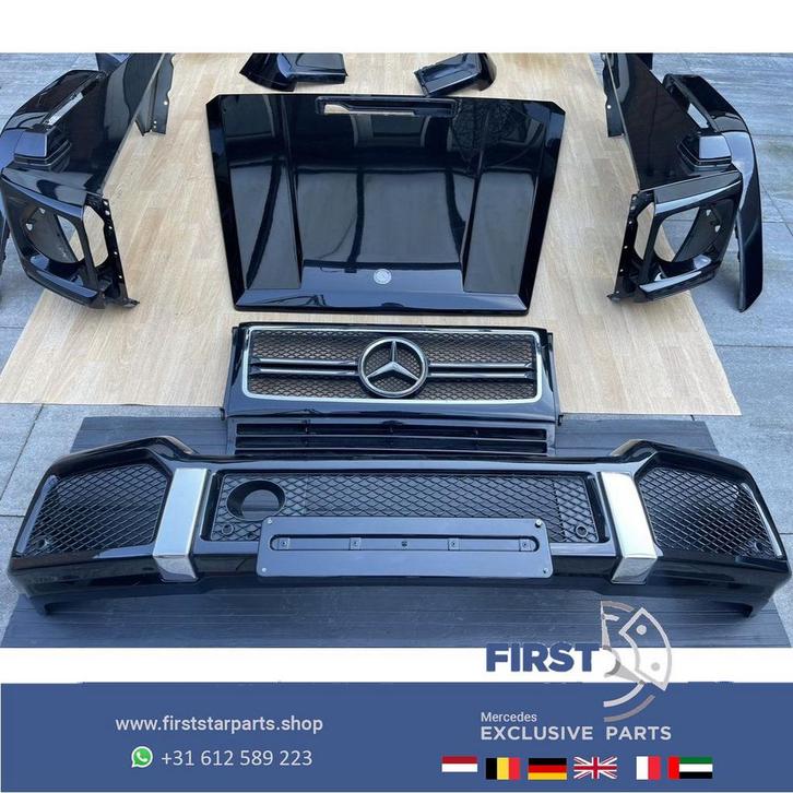 W463 G63 AMG VOORKOP Mercedes 463 2016 G55 G63 G65 AMG ORIGI, Auto-onderdelen, Carrosserie, Bumper, Mercedes-Benz, Voor, Gebruikt