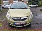 Opel corsa 1.4 benzine/airco/onderhoudsboekje/reeds gekeurd, Autos, Opel, 5 places, Vert, Tissu, Carnet d'entretien