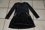 Kerst "Hema" zwarte jurk met pailletten T146/152cm - 11/12A, Meisje, Ophalen of Verzenden, Zo goed als nieuw, Jurk of Rok