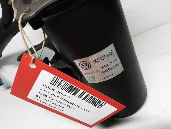 BRANDSTOFFILTER Volkswagen Golf V (1K1) (1K0127400E), Auto-onderdelen, Filters, Volkswagen, Gebruikt