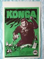 Filmposter Konga, Verzamelen, Posters, Ophalen of Verzenden, A1 t/m A3, Film en Tv, Rechthoekig Staand