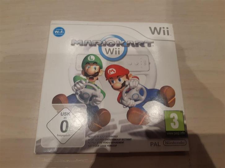 Nintendo Wii Mario Kart, Games en Spelcomputers, Games | Nintendo Wii, Zo goed als nieuw, Racen en Vliegen, Ophalen of Verzenden