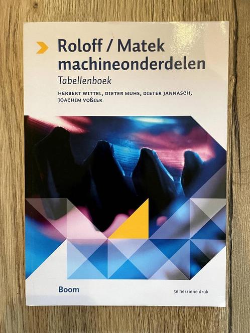 Roloff / Matek Machineonderdelen Tabellenboek - 5e herziene, Boeken, Wetenschap, Nieuw, Overige wetenschappen, Ophalen