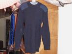 2 donker blauwe winter truien "60" en "50", Ophalen, Maat 52/54 (L), Blauw, Nieuw