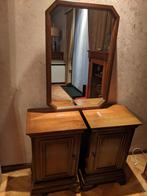 Vintage kleine kastjes in massief hout en spiegel, Ophalen, Rechthoekig, Minder dan 50 cm, Minder dan 100 cm