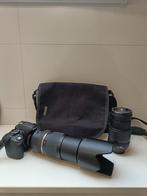 Nikon d3100 + tamron 70-300mm f4-5.6+Nikon 18-105mm F3.5-5.6, Audio, Tv en Foto, Ophalen, Gebruikt