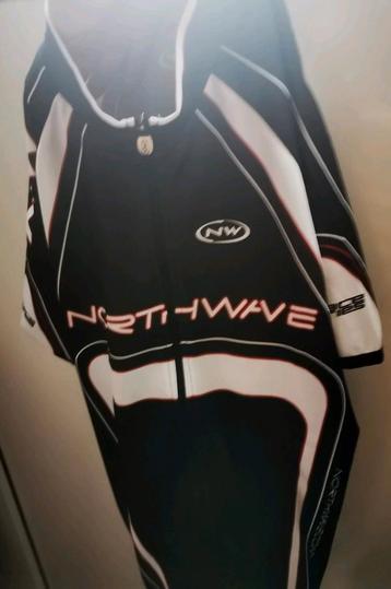 Northwave race series doorwaai shirt met lange rits xl  beschikbaar voor biedingen