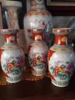 Chinese vaas Famille Rose, Ophalen