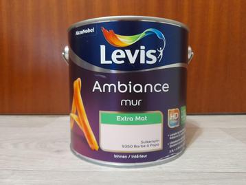 Levis verf voor binnen, Ambiance mur, kleur Suikerspin beschikbaar voor biedingen