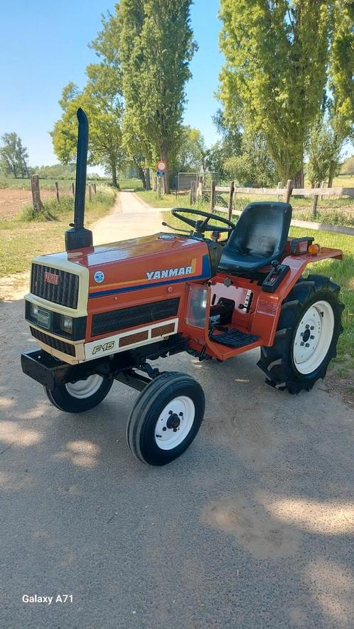 Minitractor yanmar 18pk TOPPER!, Zakelijke goederen, Landbouw | Tractoren, Ophalen