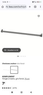 Tringles komplément Ikéa, Enlèvement, Comme neuf