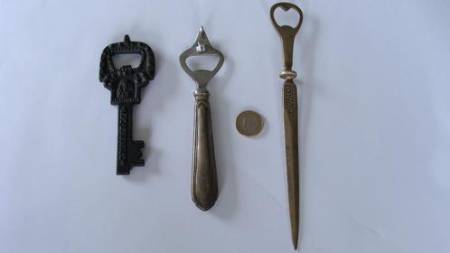 1 ancien décapsuleur Grimbergen et 2 autres divers, Verzamelen, Biermerken, Nieuw, Flesopener, Overige merken, Ophalen of Verzenden