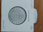 2 Lati zilveren munt uit Letland 1925, Ophalen, Zilver