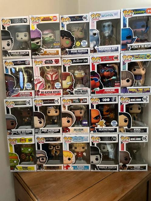 Lots funko pop, Hobby en Vrije tijd, Stickers en Plaatjes, Zo goed als nieuw, Ophalen of Verzenden