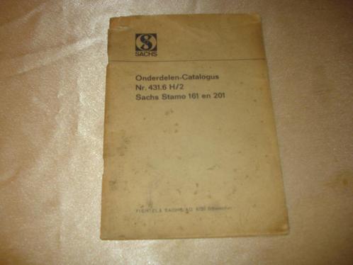SACHS Stamo 161 & 201 Ancien Catalogue des Pièces Détachées, Auto diversen, Handleidingen en Instructieboekjes, Ophalen of Verzenden