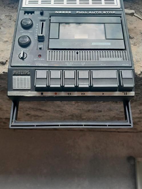 ② Philips N2235 full auto stop, lecteur de cassette audio — Decks cassettes  — 2ememain