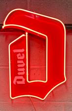 Neon, reclame, lichtreclame, duvel, bier, Ophalen