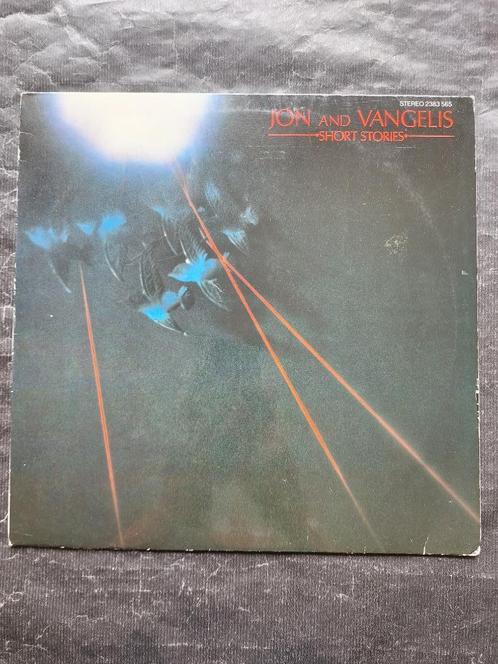 JON & VANGELIS "Short Stories" alternative LP (1980) IZGS, Cd's en Dvd's, Vinyl | Rock, Zo goed als nieuw, Alternative, 12 inch