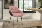 PROMO Stoelen 'SEM' NIEUW in roos stof +Gratis Levering, Maison & Meubles, Canapés | Repose-pieds & Poufs, Enlèvement ou Envoi