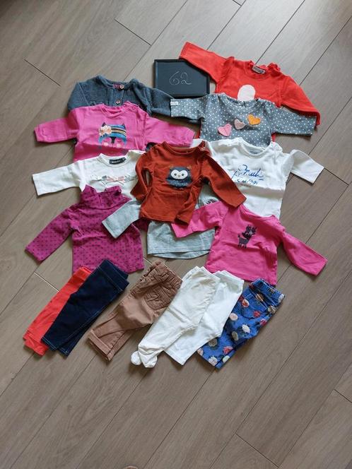 Bundel meisjeskleding maat 62, Kinderen en Baby's, Babykleding | Maat 62, Zo goed als nieuw, Ophalen of Verzenden