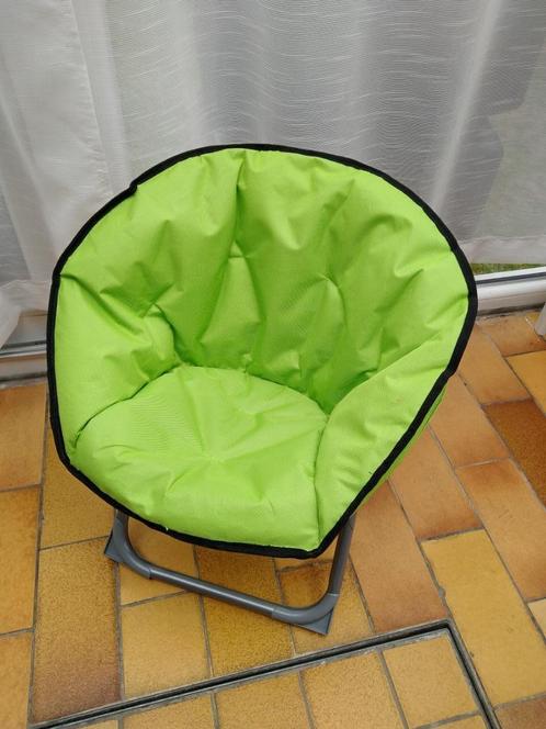 Opvouwbare tuin- of binnenfauteuil voor kinderen, Kinderen en Baby's, Kinderstoelen, Zo goed als nieuw, Inklapstoel, Aanschuifbaar