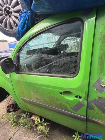 RENAULT KANGO Groen CM986 Links deur 2008-2013 beschikbaar voor biedingen