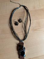 Set de bijoux, Envoi, Comme neuf, Brun